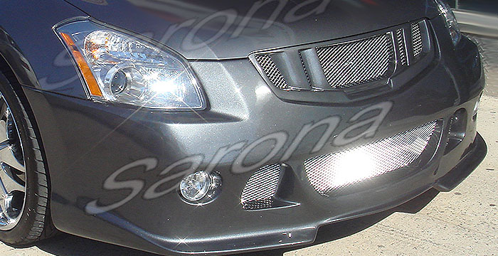 Custom Nissan Maxima Grill  Sedan (2007 - 2008) - $225.00 (Manufacturer Sarona, Part #NS-010-GR)